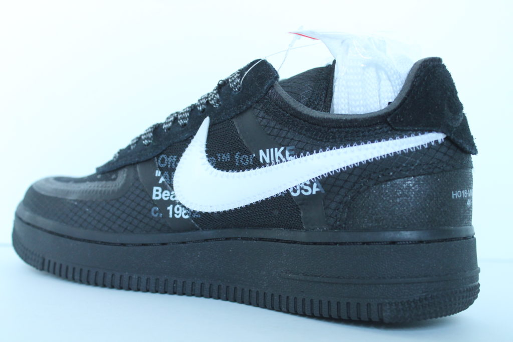 nike af1 off white black