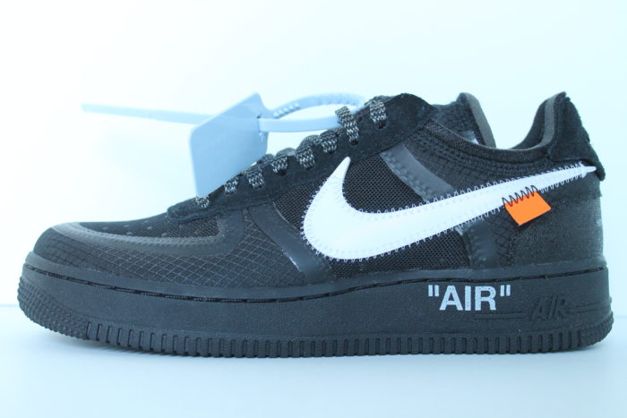 black air force off white