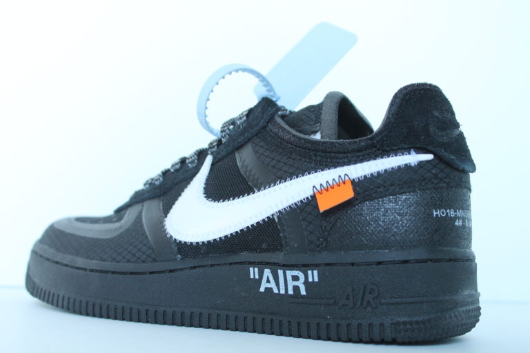 air force 1 x off white black