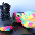 Nike Little Posite One QS(GS) - Black "Fruity Pebble Foams"