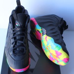 Nike Little Posite One QS(GS) - Black "Fruity Pebble Foams"