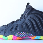 Nike Little Posite One QS(GS) - Black "Fruity Pebble Foams"