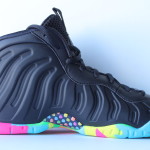 Nike Little Posite One QS(GS) - Black "Fruity Pebble Foams"