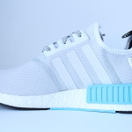 Adidas NMD R1 - "Bright Cyan" White