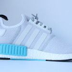 Adidas NMD R1 - "Bright Cyan" White