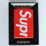 Supreme Logo Zippo - Red