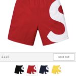 Supreme S Logo Short - Red