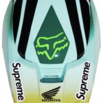 Supreme®/Honda® Fox® Racing V1 Helmet - Moss