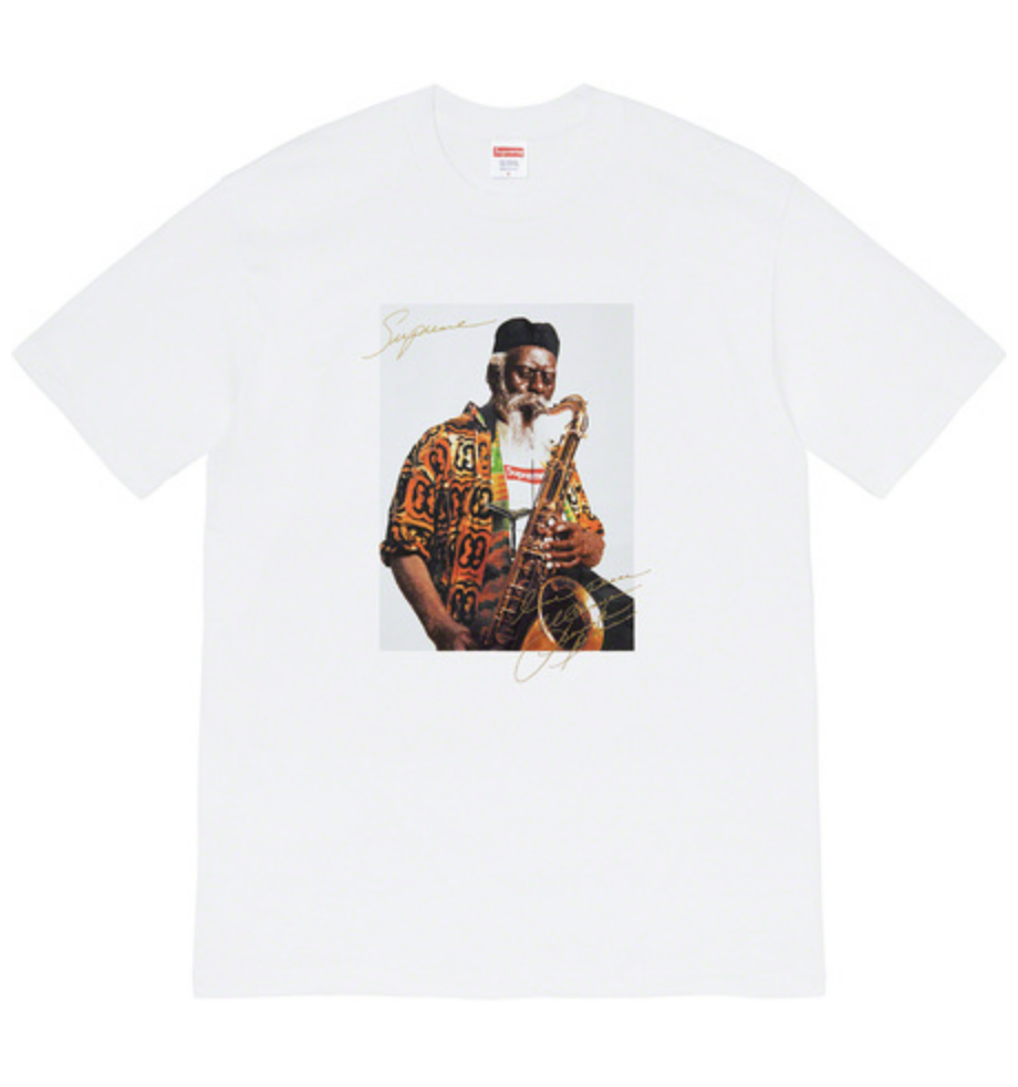 Supreme Pharaoh Sanders Tee - White