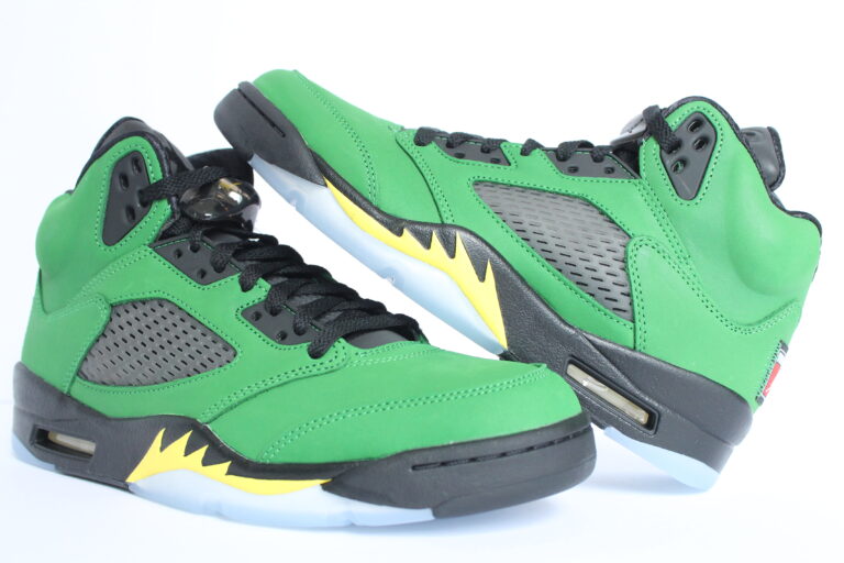 AuthentKicks | Air Jordan 5 Retro Apple Green ‘Oregon’