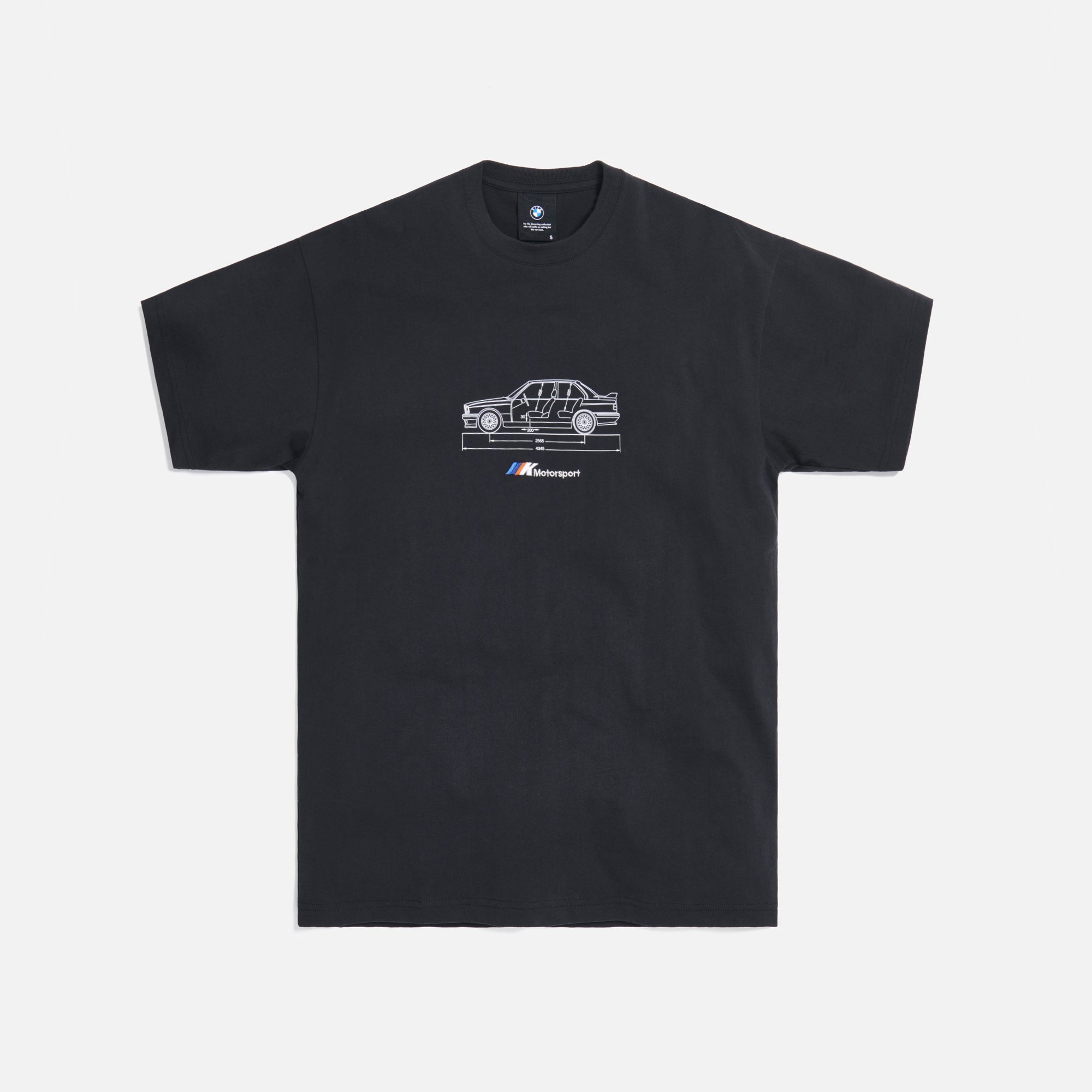 Kith for BMW Side Dimensions Tee - Black