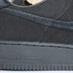 Nike Air Force 1 Stussy Triple Black