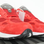 Kith For New Balance 992 - Team Red/Kool Grey - Kithmas Exclusive