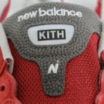 Kith For New Balance 992 - Team Red/Kool Grey - Kithmas Exclusive