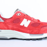 Kith For New Balance 992 - Team Red/Kool Grey - Kithmas Exclusive