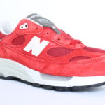 Kith For New Balance 992 - Team Red/Kool Grey - Kithmas Exclusive