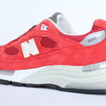 Kith For New Balance 992 - Team Red/Kool Grey - Kithmas Exclusive