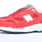 Kith For New Balance 992 - Team Red/Kool Grey - Kithmas Exclusive