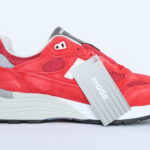 Kith For New Balance 992 - Team Red/Kool Grey - Kithmas Exclusive