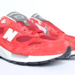 Kith For New Balance 992 - Team Red/Kool Grey - Kithmas Exclusive