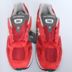 Kith For New Balance 992 - Team Red/Kool Grey - Kithmas Exclusive