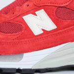 Kith For New Balance 992 - Team Red/Kool Grey - Kithmas Exclusive