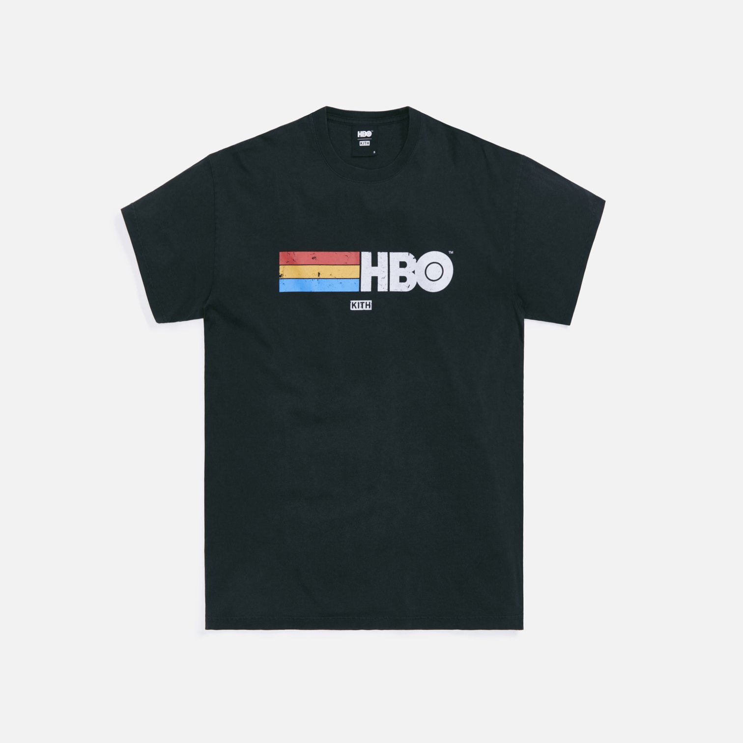 Kith for HBO Rainbow Logo Vintage Tee - Black