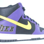 Nike Dunk High EMB Court Purple RM 499 'Lakers'