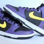 Nike Dunk High EMB Court Purple RM 499 'Lakers'