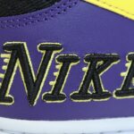 Nike Dunk High EMB Court Purple RM 499 'Lakers'