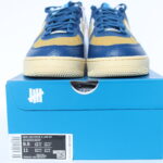 Nike X Undefeated Air Force 1 Low SP - Court Blue Gold White