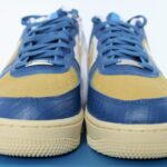 Nike X Undefeated Air Force 1 Low SP - Court Blue Gold White