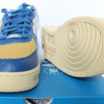 Nike X Undefeated Air Force 1 Low SP - Court Blue Gold White