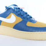 Nike X Undefeated Air Force 1 Low SP - Court Blue Gold White