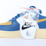 Nike X Undefeated Air Force 1 Low SP - Court Blue Gold White