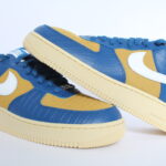 Nike X Undefeated Air Force 1 Low SP - Court Blue Gold White