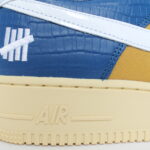 Nike X Undefeated Air Force 1 Low SP - Court Blue Gold White