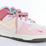 Nike Dunk Mid Social Status Free Lunch Strawberry Milk