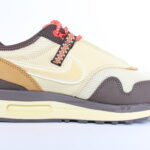 Nike X Travis Scott Air Max 1 Cactus Jack - Baroque Brown