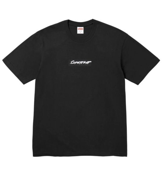 Supreme Futura Box Logo Tee Black - AuthentKicks